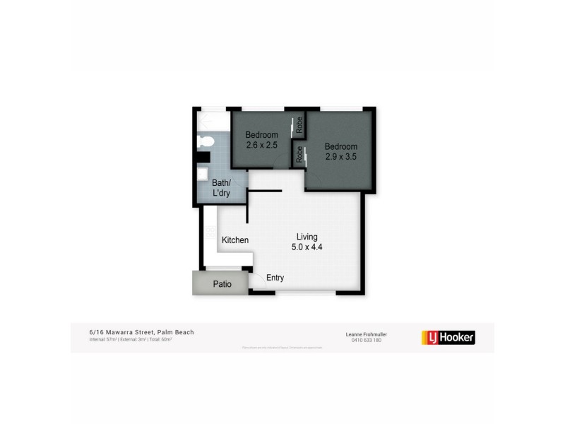 6/16 Mawarra Street, Palm Beach QLD 4221 Floorplan