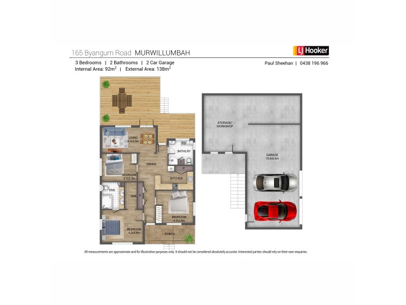 165 Byangum Road, Murwillumbah NSW 2484 Floorplan