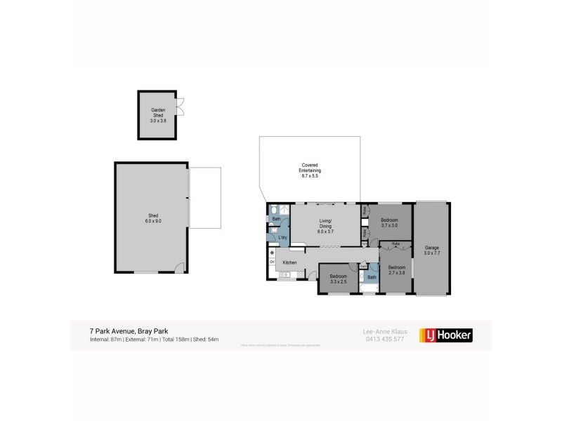 7 Park Avenue, Murwillumbah NSW 2484 Floorplan
