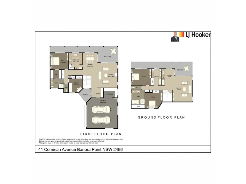 41 Cominan Avenue, Banora Point NSW 2486 Floorplan