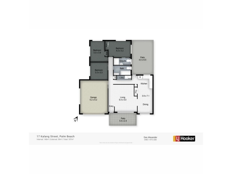 17 Kalang Street, Palm Beach QLD 4221 Floorplan