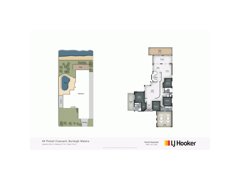 49 Pintail Crescent, Burleigh Waters QLD 4220 Floorplan