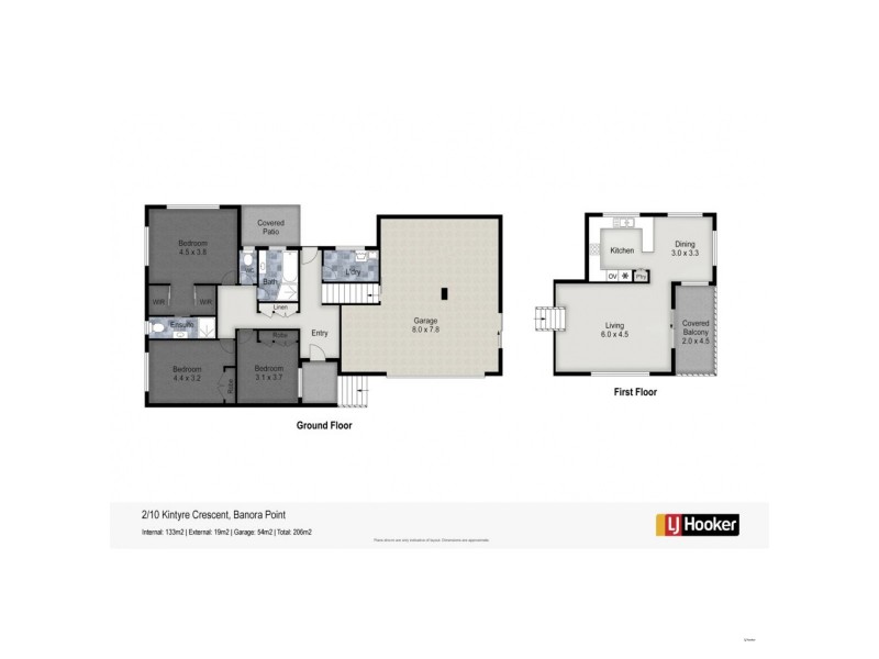 2/10 Kintyre Crescent, Banora Point NSW 2486 Floorplan