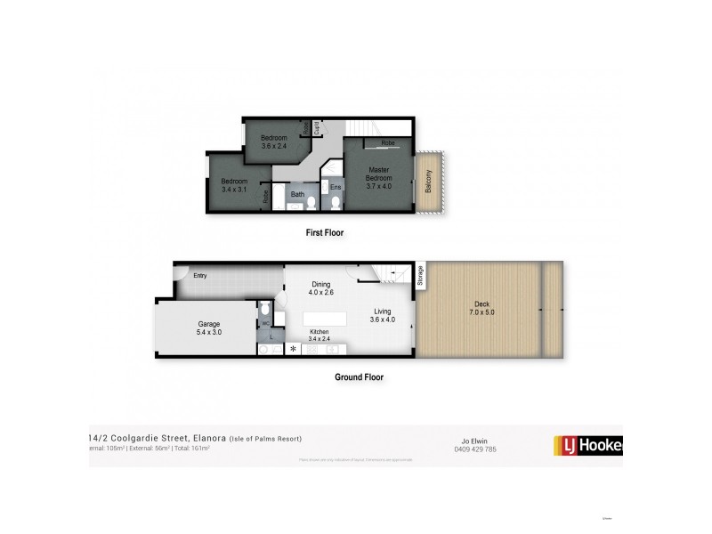 114/2 Coolgardie Street, Elanora QLD 4221 Floorplan