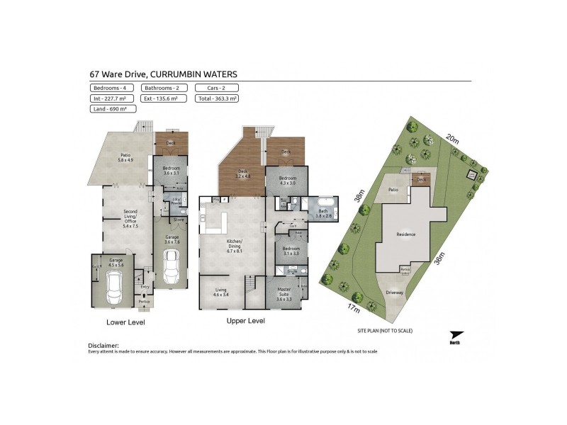 67 Ware Drive, Currumbin Waters QLD 4223 Floorplan