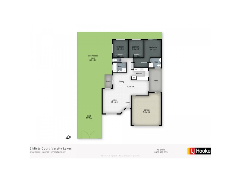15 Misty Court, Varsity Lakes QLD 4227 Floorplan