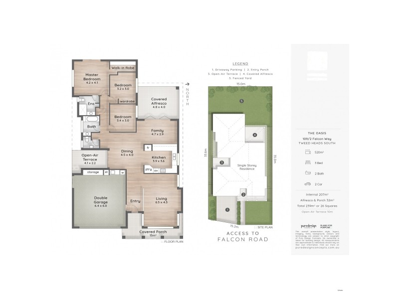 109/2 Falcon Way, Tweed Heads South NSW 2486 Floorplan