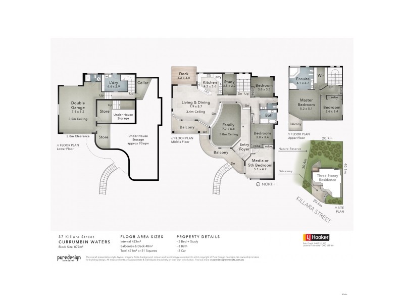 37 Killara Street, Currumbin Waters QLD 4223 Floorplan