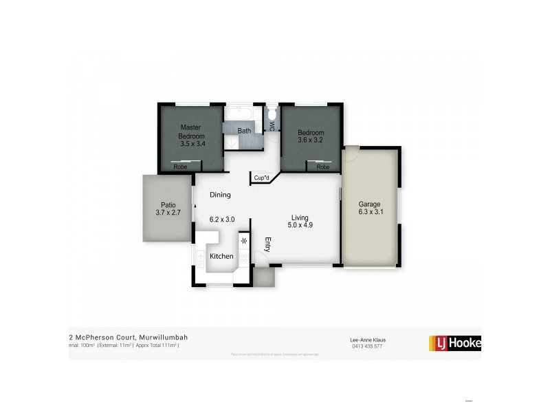 2/2 McPherson Street, Murwillumbah NSW 2484 Floorplan