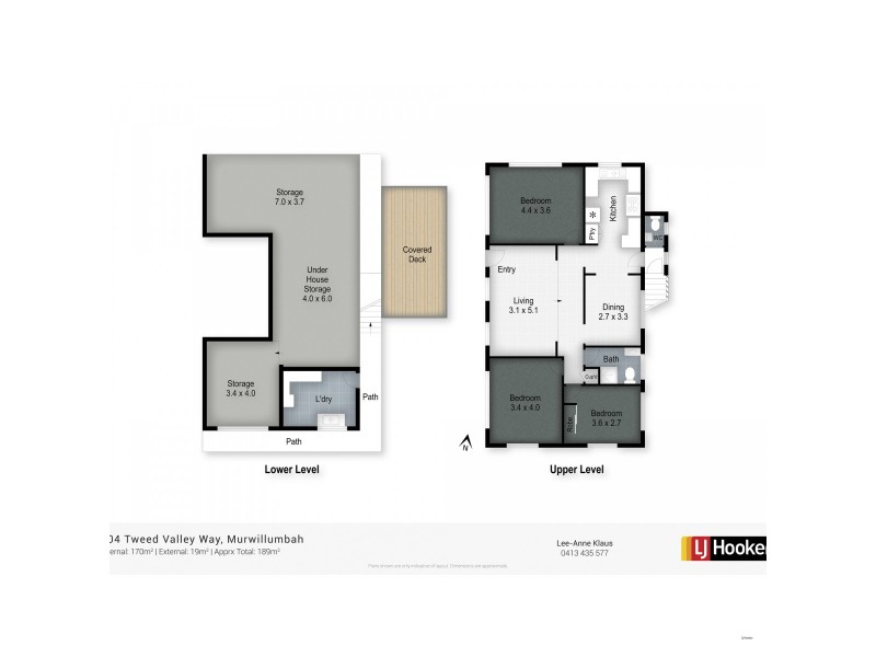 504 Tweed Valley Way, South Murwillumbah NSW 2484 Floorplan
