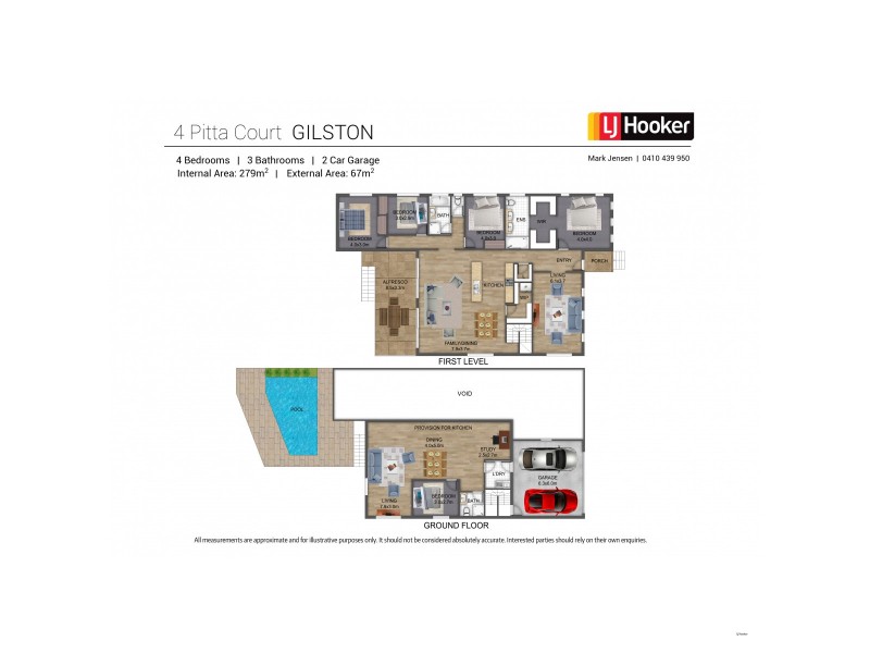 4 Pitta Court, Gilston QLD 4211 Floorplan