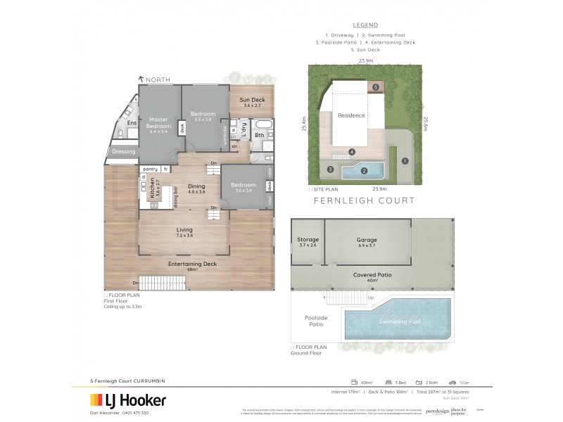 5 Fernleigh Court, Currumbin QLD 4223 Floorplan