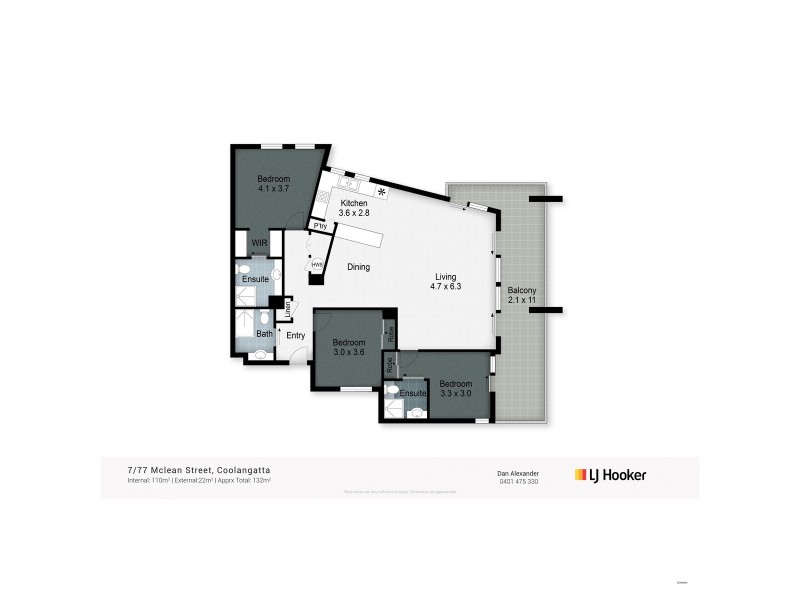 7/77 McLean Street, Coolangatta QLD 4225 Floorplan