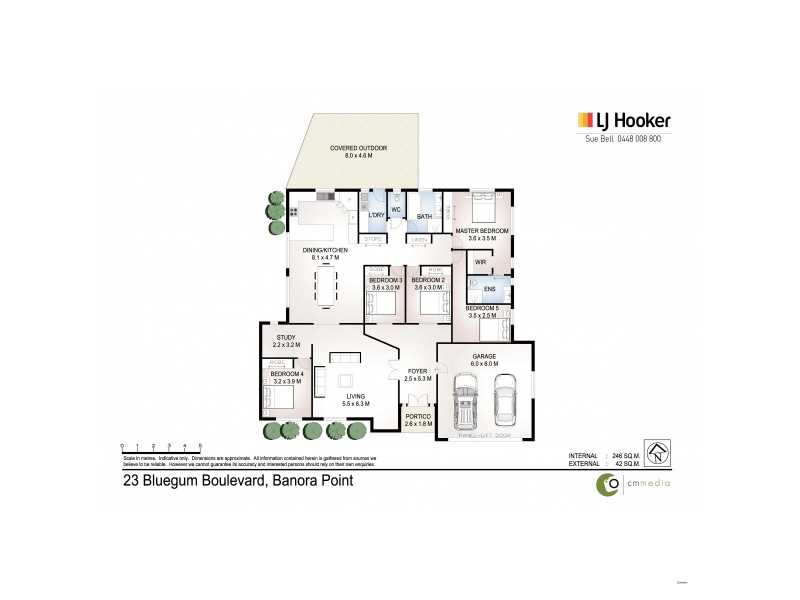 23 Bluegum Boulevard, Banora Point NSW 2486 Floorplan