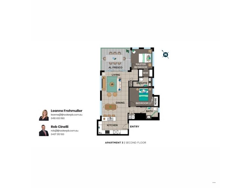 3/4 Twenty Seventh Avenue, Palm Beach QLD 4221 Floorplan