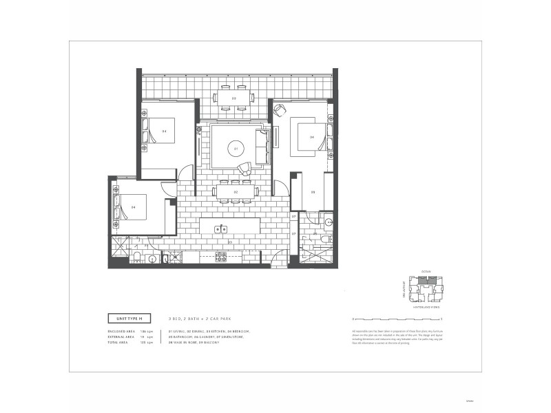 105/10 Third Avenue, Palm Beach QLD 4221 Floorplan