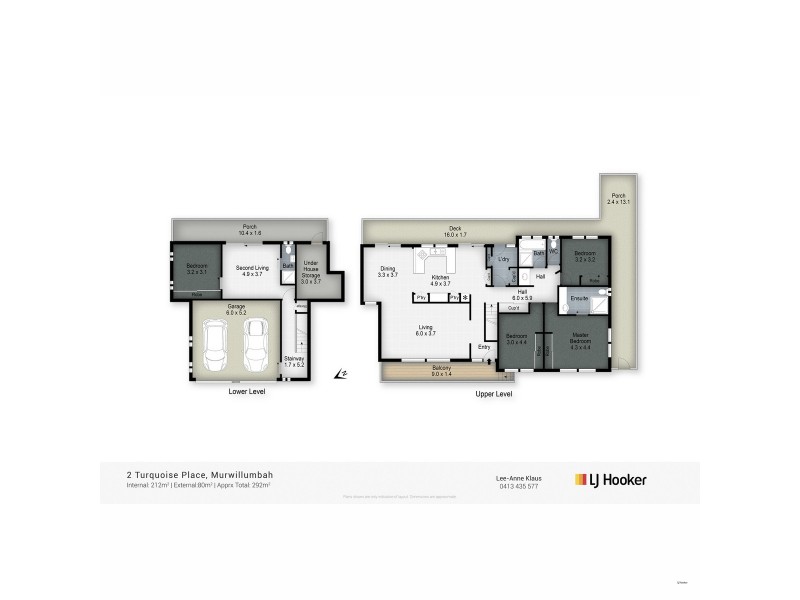 2 Turquoise Place, Murwillumbah NSW 2484 Floorplan