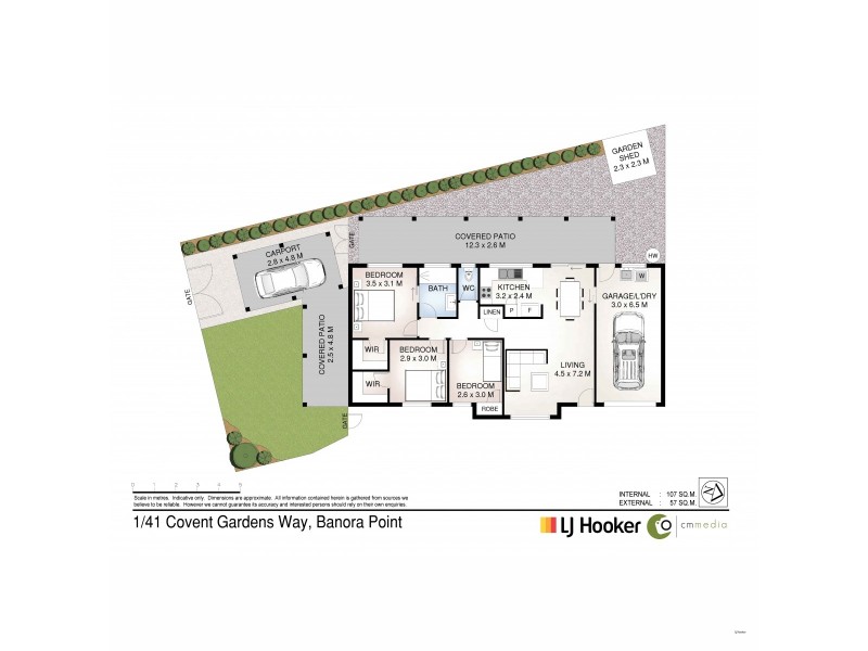 1/41 Covent Gardens Way, Banora Point NSW 2486 Floorplan
