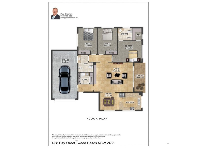1/38 Bay Street, Tweed Heads NSW 2485 Floorplan