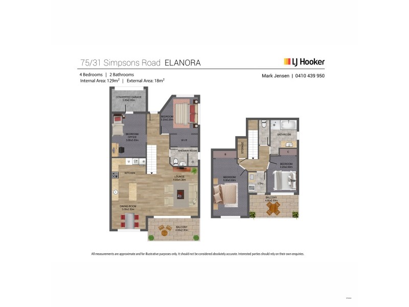 75/31 Simpsons Road, Elanora QLD 4221 Floorplan