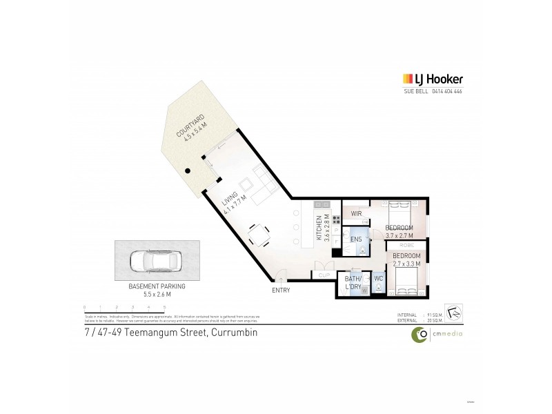 7/47-49 Teemangum Street, Currumbin QLD 4223 Floorplan