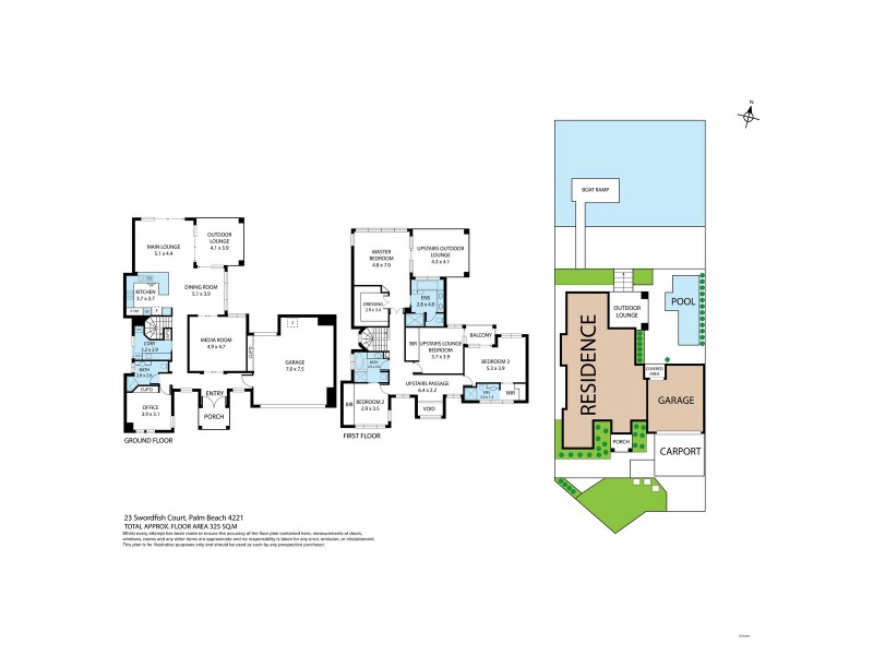 23 Swordfish Court, Palm Beach QLD 4221 Floorplan