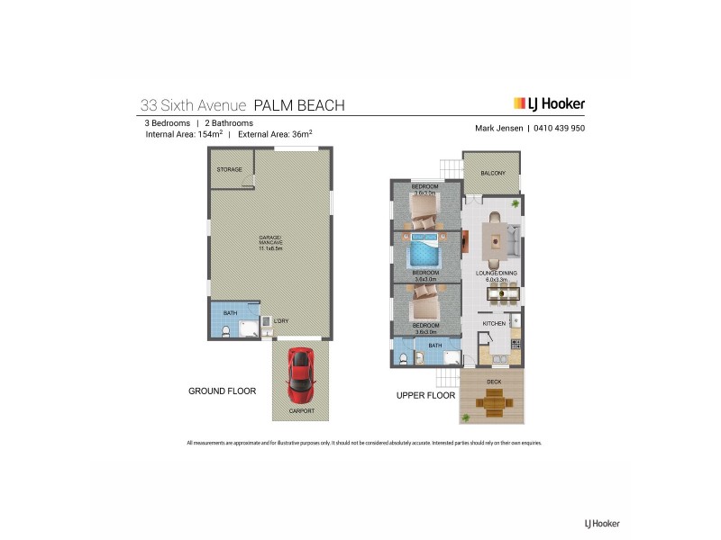 33 Sixth Avenue, Palm Beach QLD 4221 Floorplan