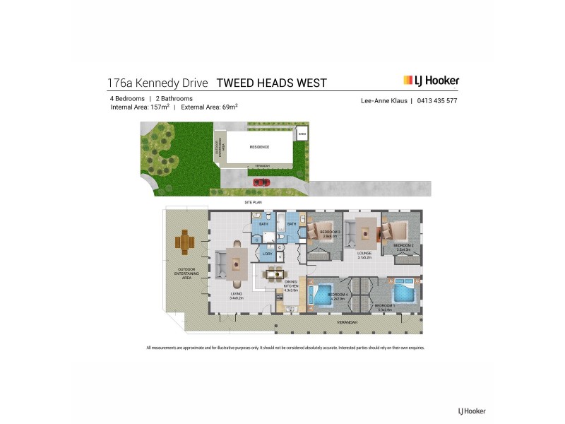 176a Kennedy Drive, Tweed Heads West NSW 2485 Floorplan
