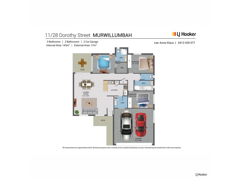 11/28 Dorothy Street, Murwillumbah NSW 2484 Floorplan