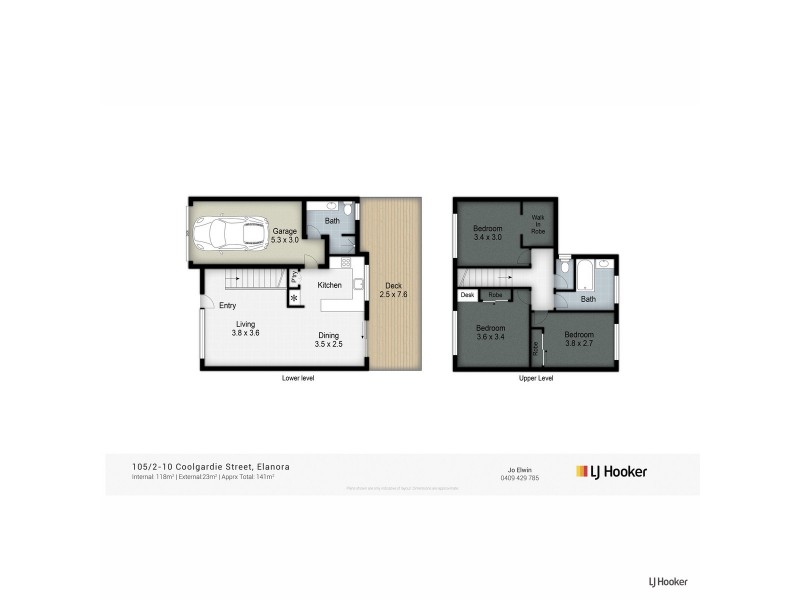 105/2-10 Coolgardie Street, Elanora QLD 4221 Floorplan