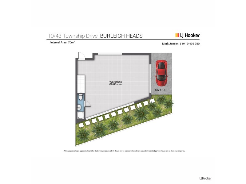 10/43 Township Drive, Burleigh Heads QLD 4220 Floorplan