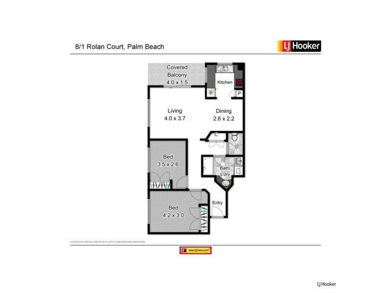 8/1 Rolan Court, Palm Beach QLD 4221 Floorplan