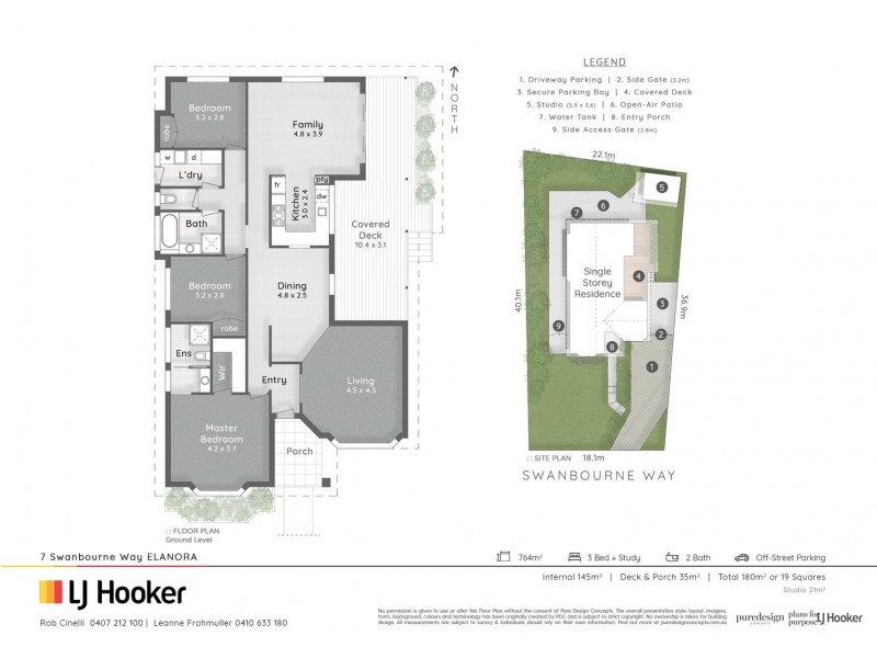 7 Swanbourne Way, Elanora QLD 4221 Floorplan