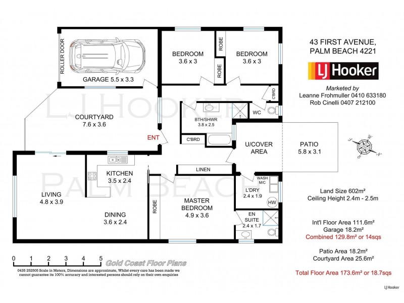 43 First Avenue, Palm Beach QLD 4221 Floorplan