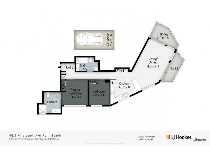 9E/2 Nineteenth Avenue, Palm Beach QLD 4221 Floorplan