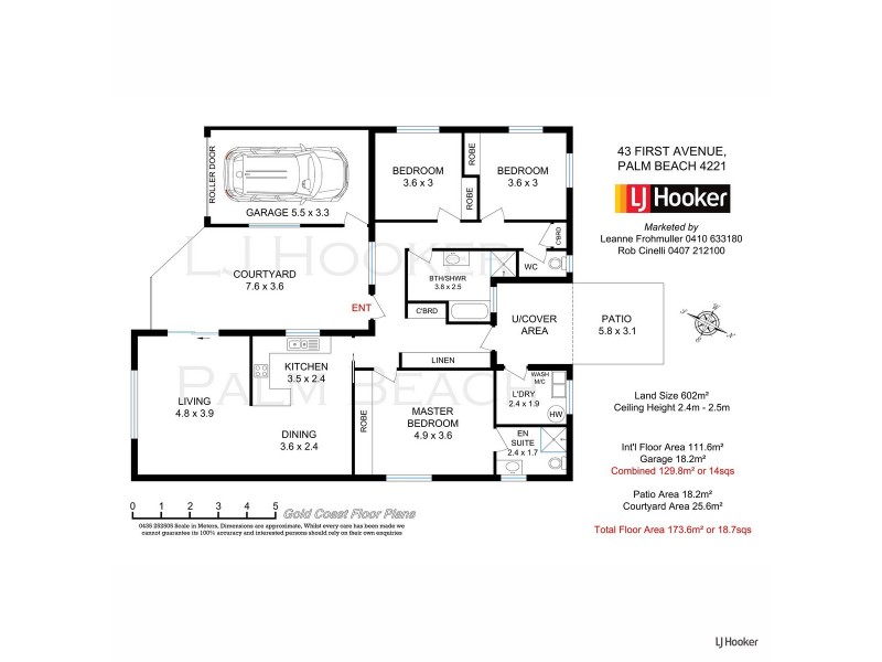 43 First Avenue, Palm Beach QLD 4221 Floorplan