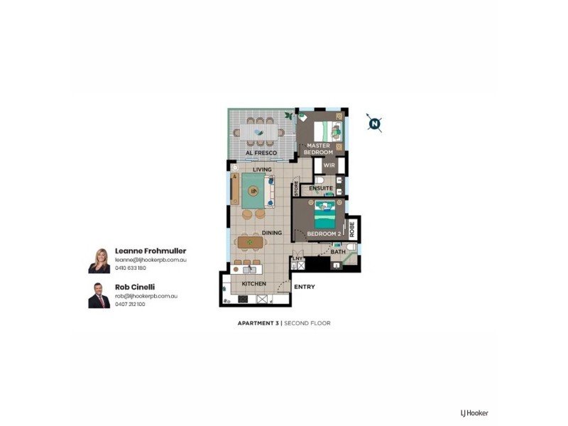 3/4 Twenty Seventh Avenue, Palm Beach QLD 4221 Floorplan