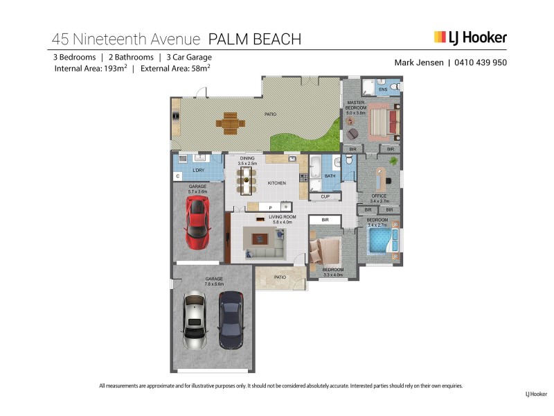 45 Nineteenth Avenue, Palm Beach QLD 4221 Floorplan