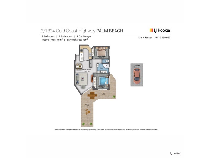 2/1324 Gold Coast Highway, Palm Beach QLD 4221 Floorplan