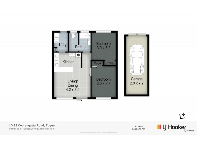 4/498 Coolangatta Road, Tugun QLD 4224 Floorplan