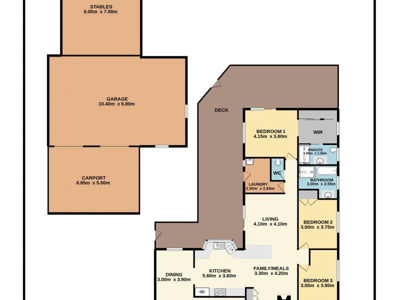 96 Sarahs Crescent, King Creek NSW 2446 Floorplan