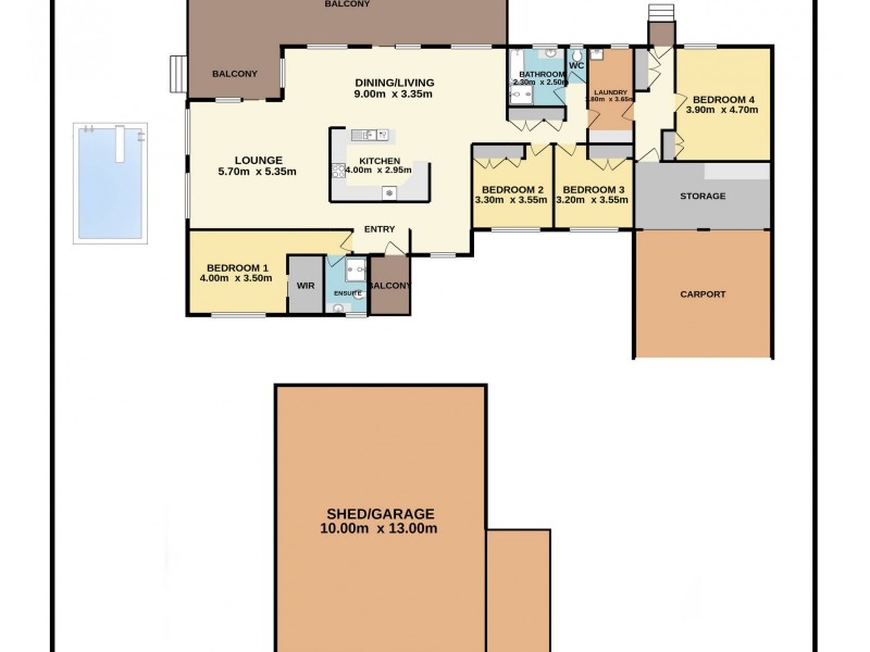 445 Beechwood Road, Beechwood NSW 2446 Floorplan
