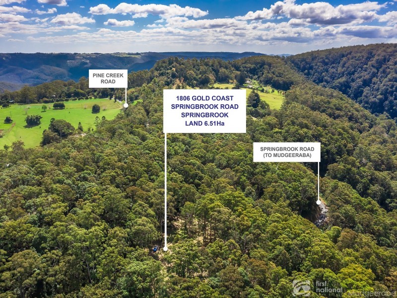 1806 Gold Coast Springbrook Road, Springbrook QLD 4213