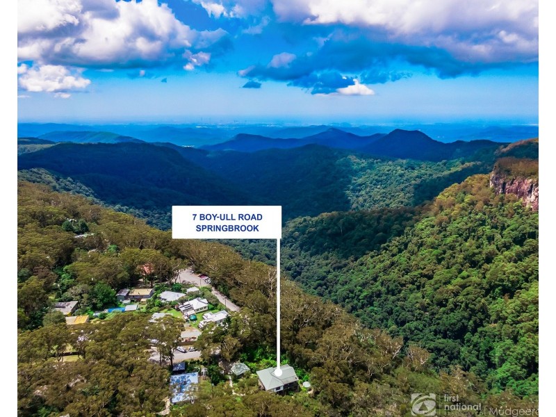 7 Boy Ull Road, Springbrook QLD 4213