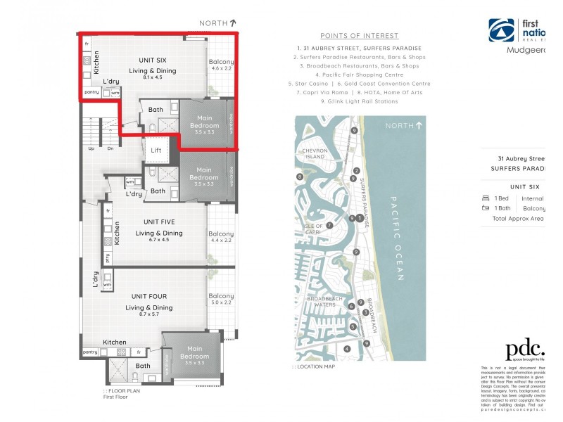 6/31 Aubrey Street, Surfers Paradise QLD 4217