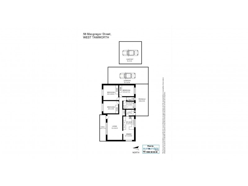 58 MacGregor St, Tamworth NSW 2340 Floorplan