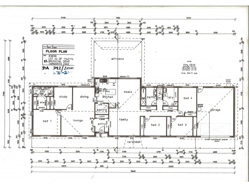 12 Brushtail Drive, Tamworth NSW 2340 Floorplan