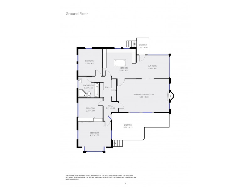 53 Chelmsford Street, Tamworth NSW 2340 Floorplan