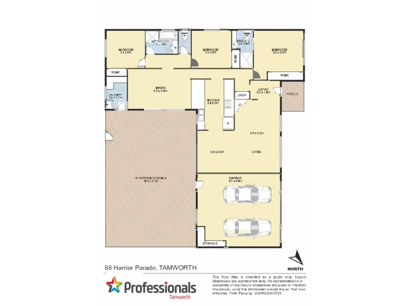 88 Harrier Parade, Tamworth NSW 2340 Floorplan