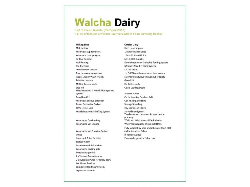 Walcha Dairy Thunderbolts Way, Walcha NSW 2354